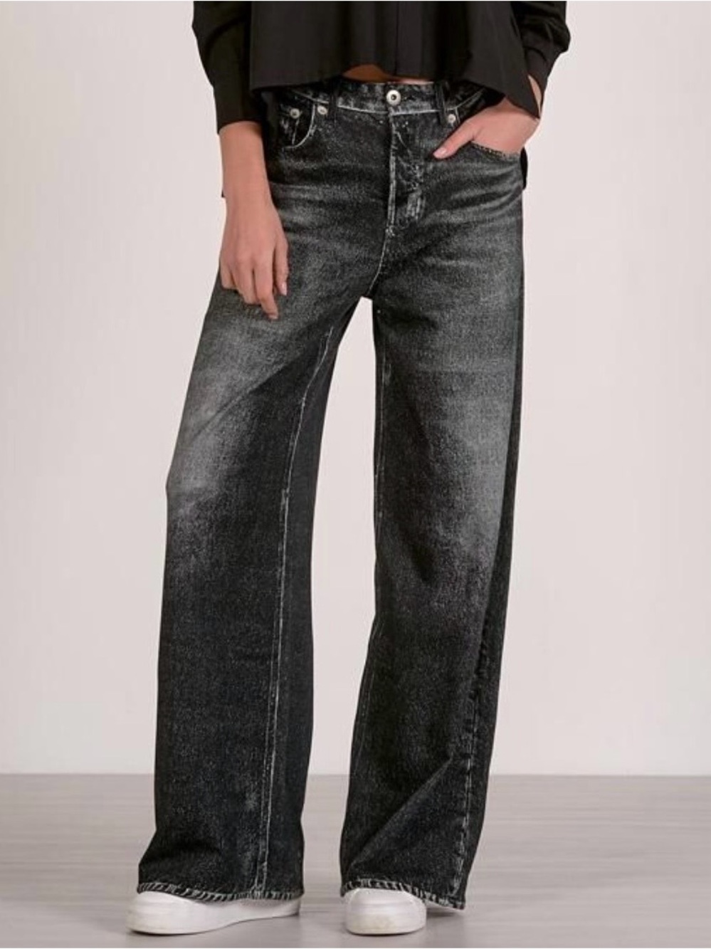 Elan sweatpant Jeans Black